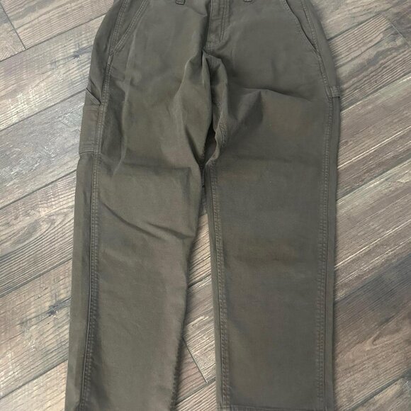 Abercrombie & Fitch Men's Brown and Khaki Trousers - Picture 1 of 3